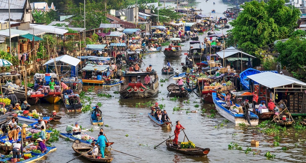 nga bay floating market
